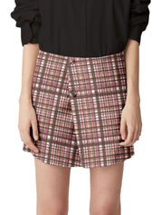 003 Skirt Pink Check