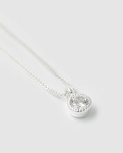 Redondo Drop Necklace Silver