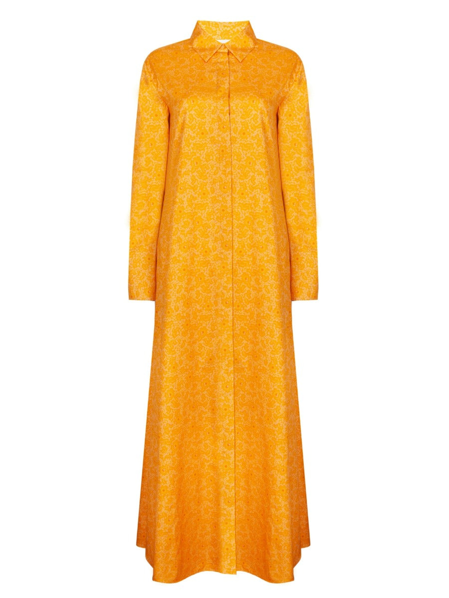 Phoebe Dress Jasmine Ditsy Clementine