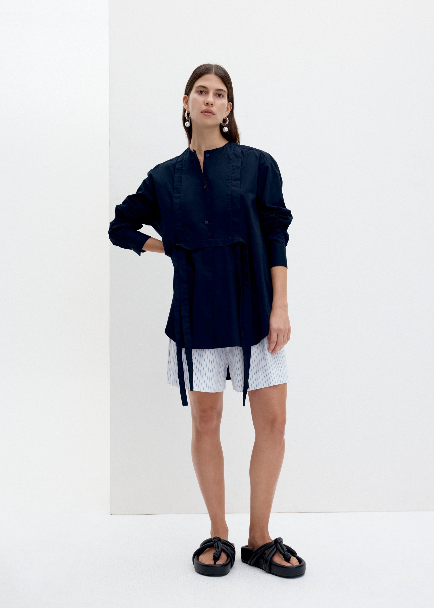 Bella Shirt | Navy