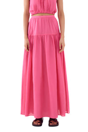 Lilibet Skirt - Basque Skirt Hot Pink