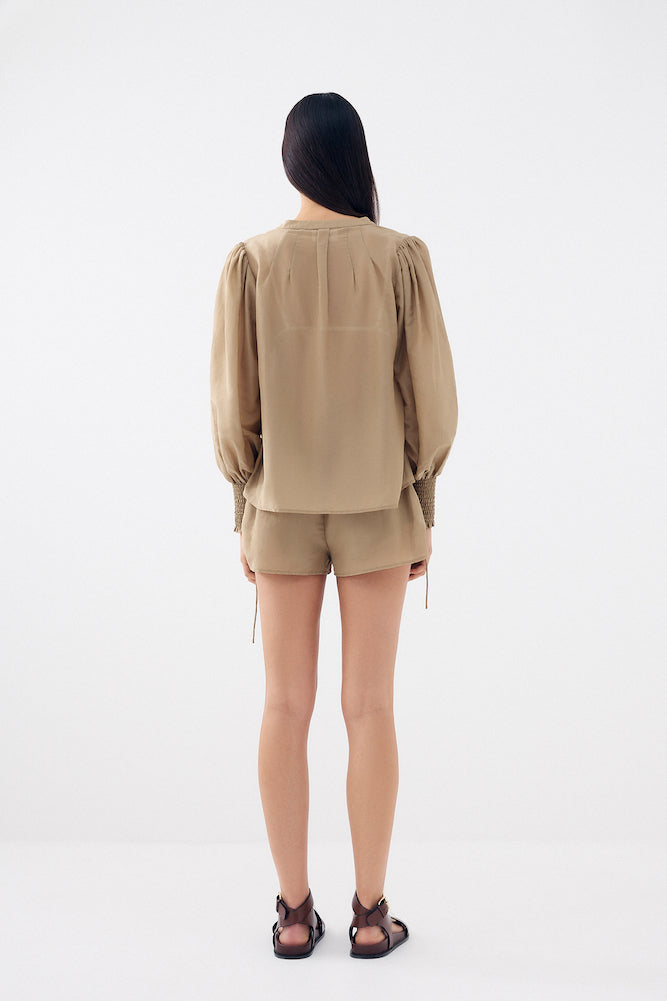 Dolly Shirt Taupe