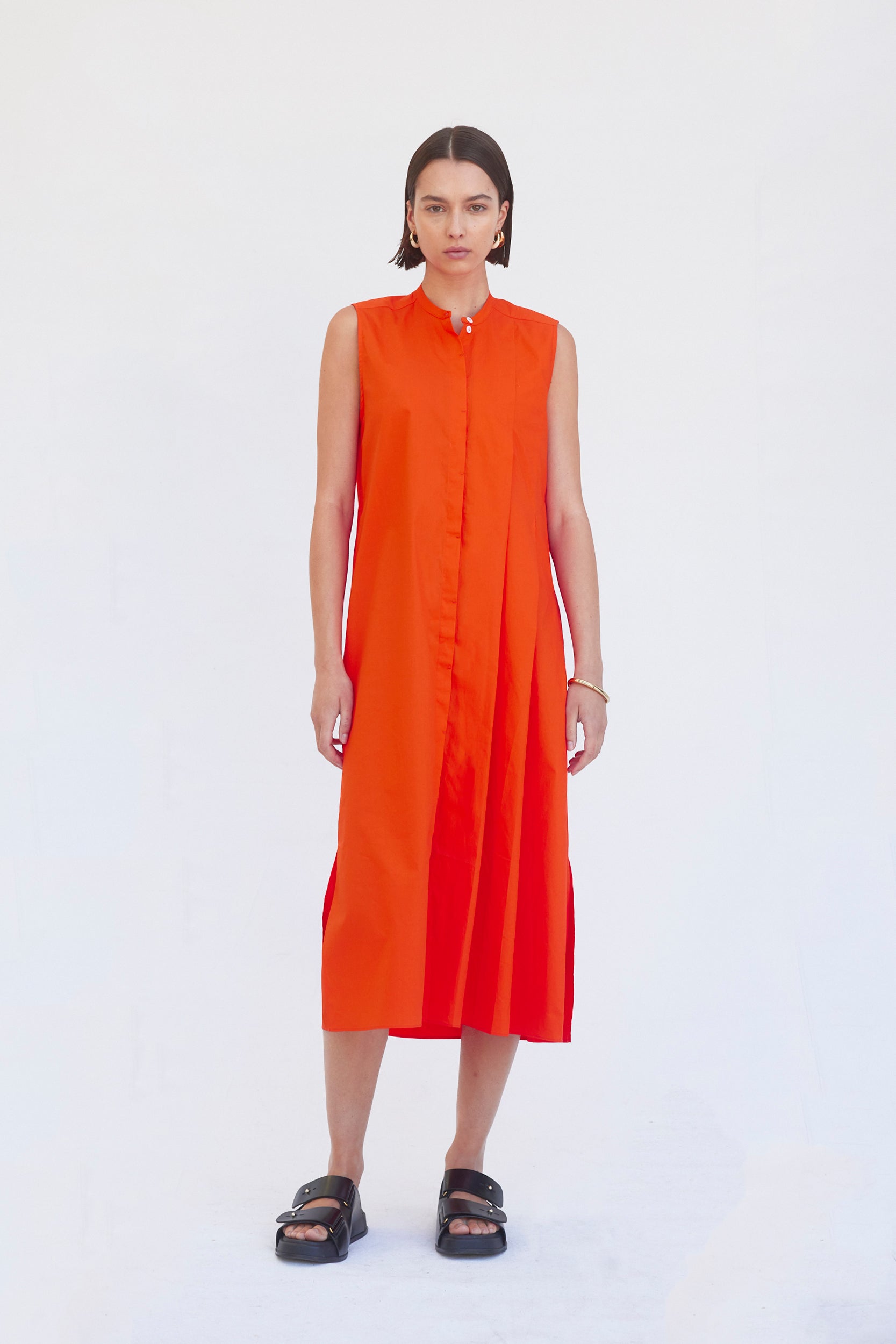Paloma Dress | Coral