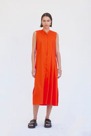 Paloma Dress | Coral