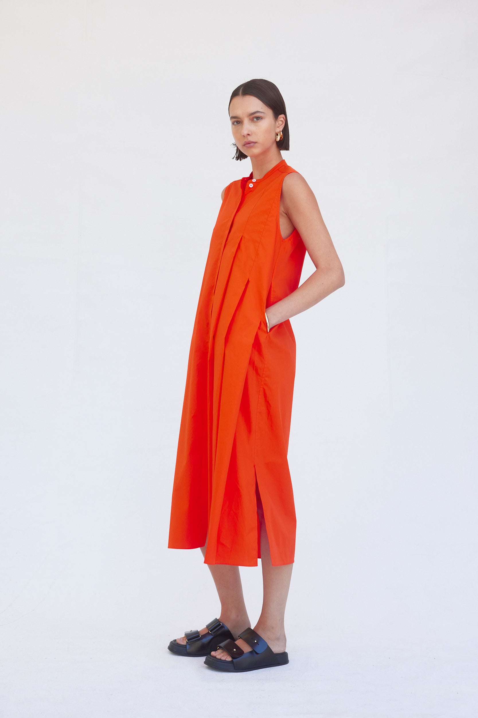 Paloma Dress | Coral
