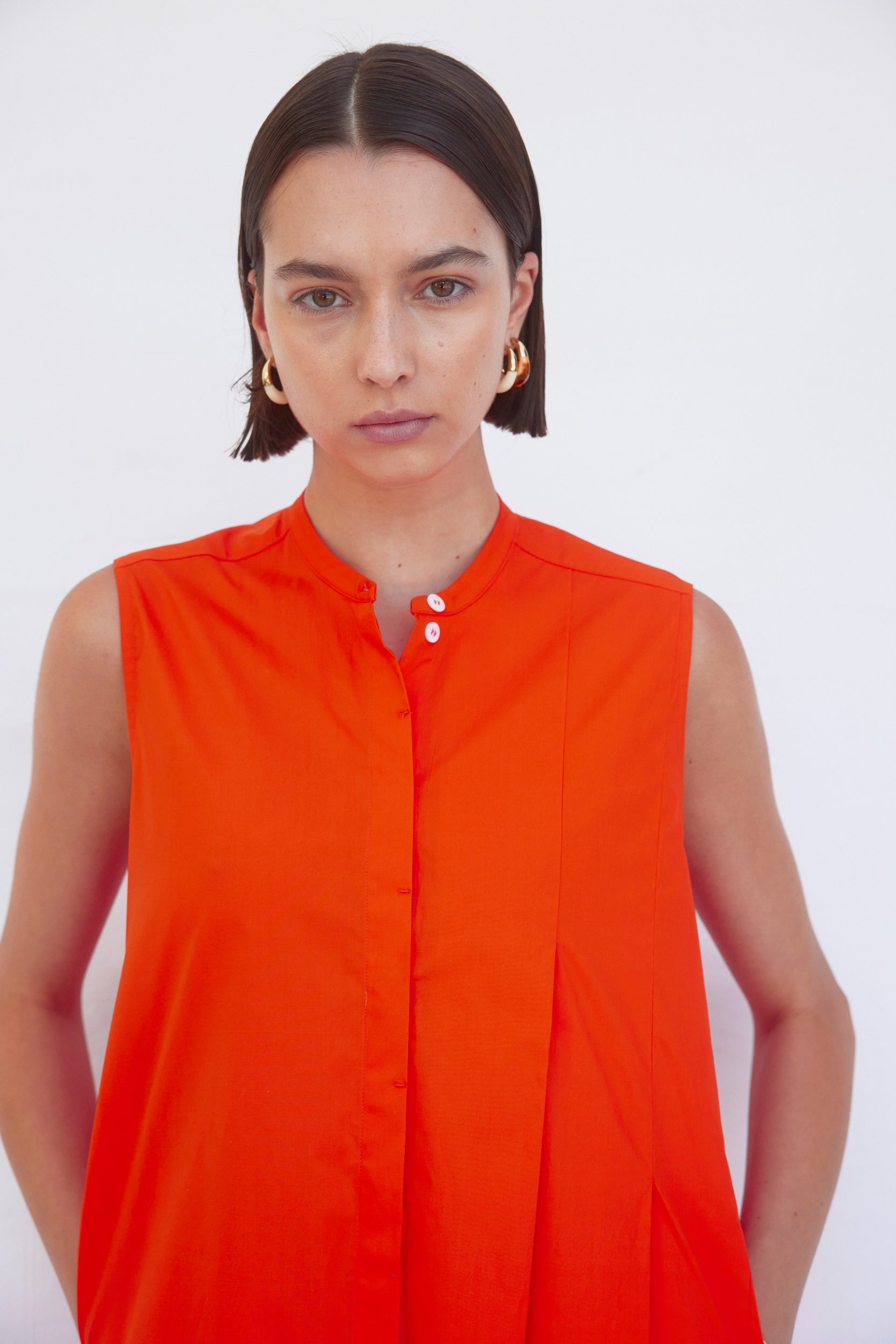 Paloma Dress | Coral