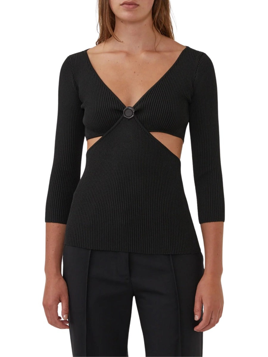 Envelope Knitted Top