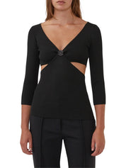 Envelope Knitted Top
