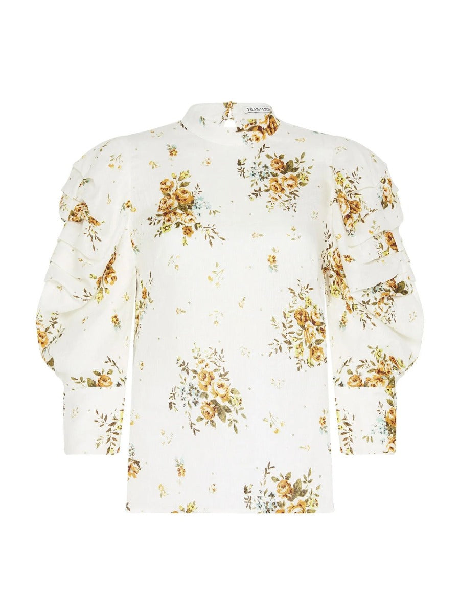 Pompous Top Floral