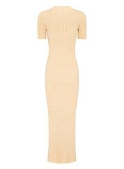 MELINA DRESS - WHEAT