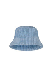 Cord Towelling Bucket Hat - Pacific Blue