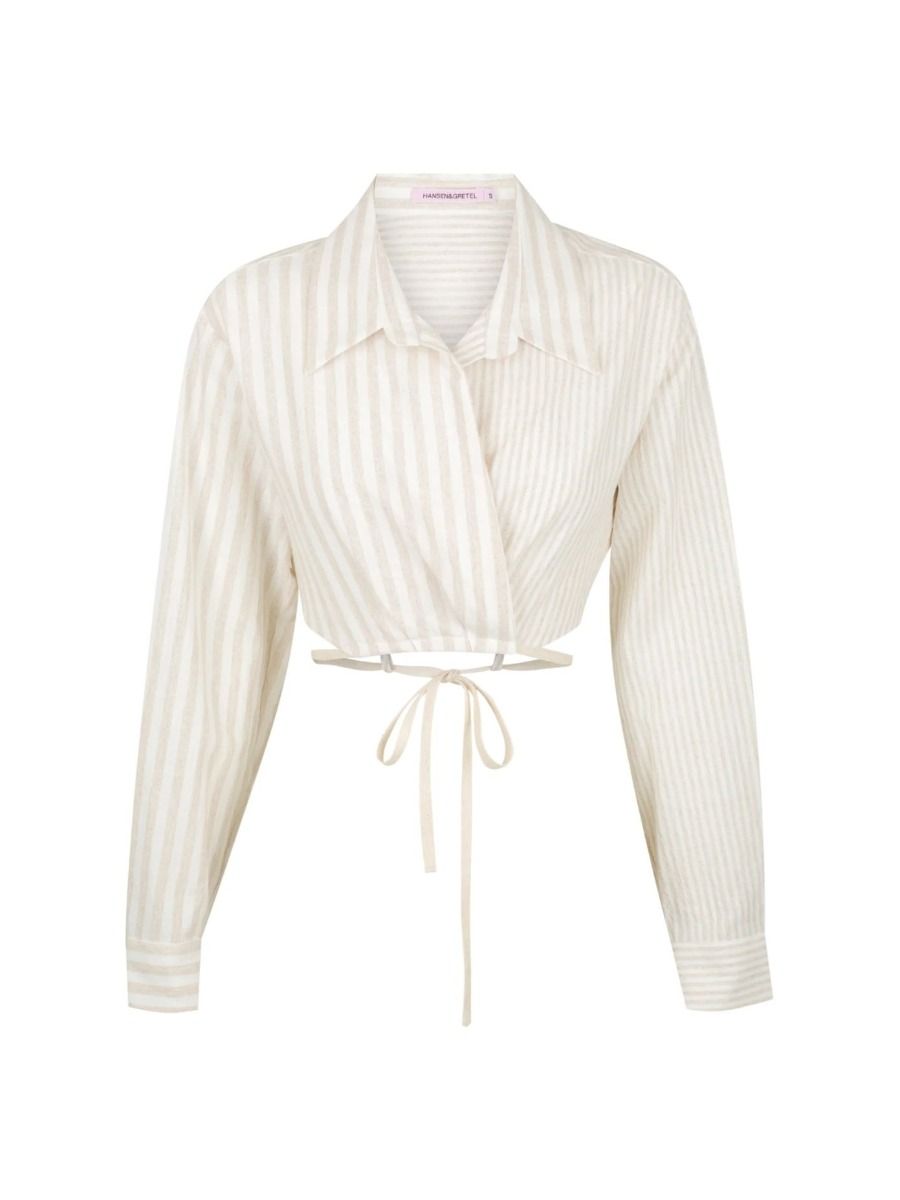 Varna Shirt Natural Stripe