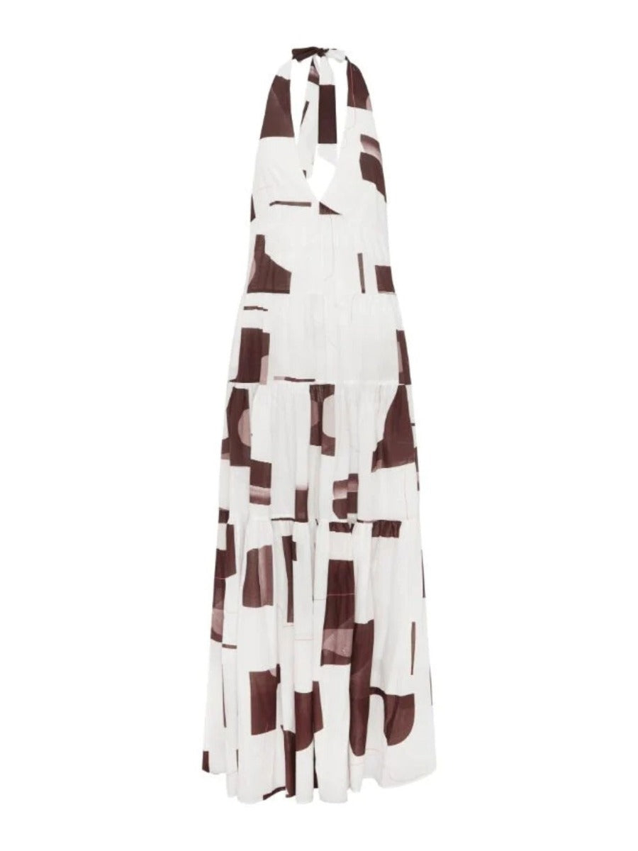 Dillon Maxi - Shadow Play Print Shadow Play Print Chocolate