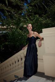 The Raquel Dress In Nero