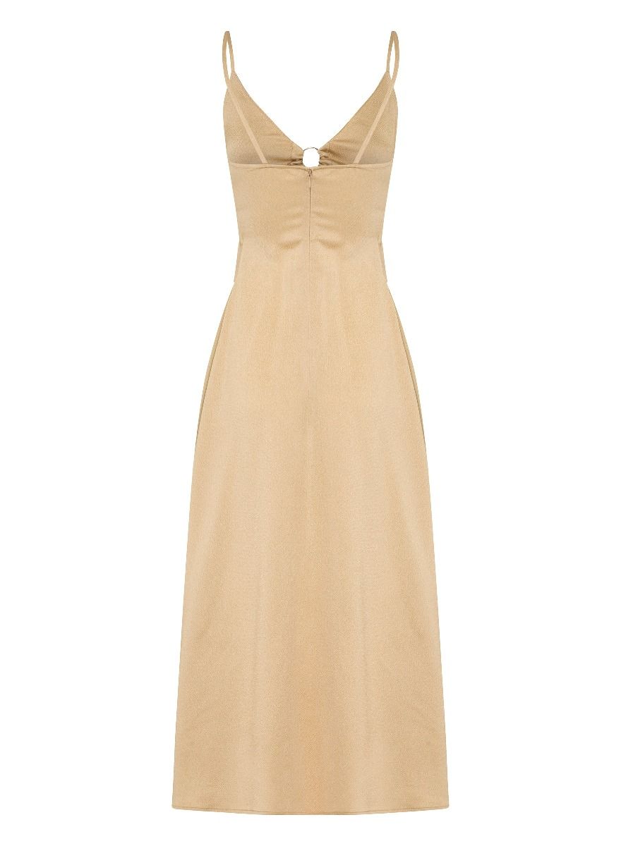 CARINA Dress BISCOTTI