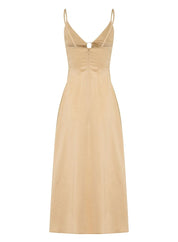 CARINA Dress BISCOTTI