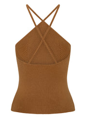 SOLANGE TOP - TOFFEE