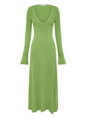 TEAGAN DRESS - MATCHA