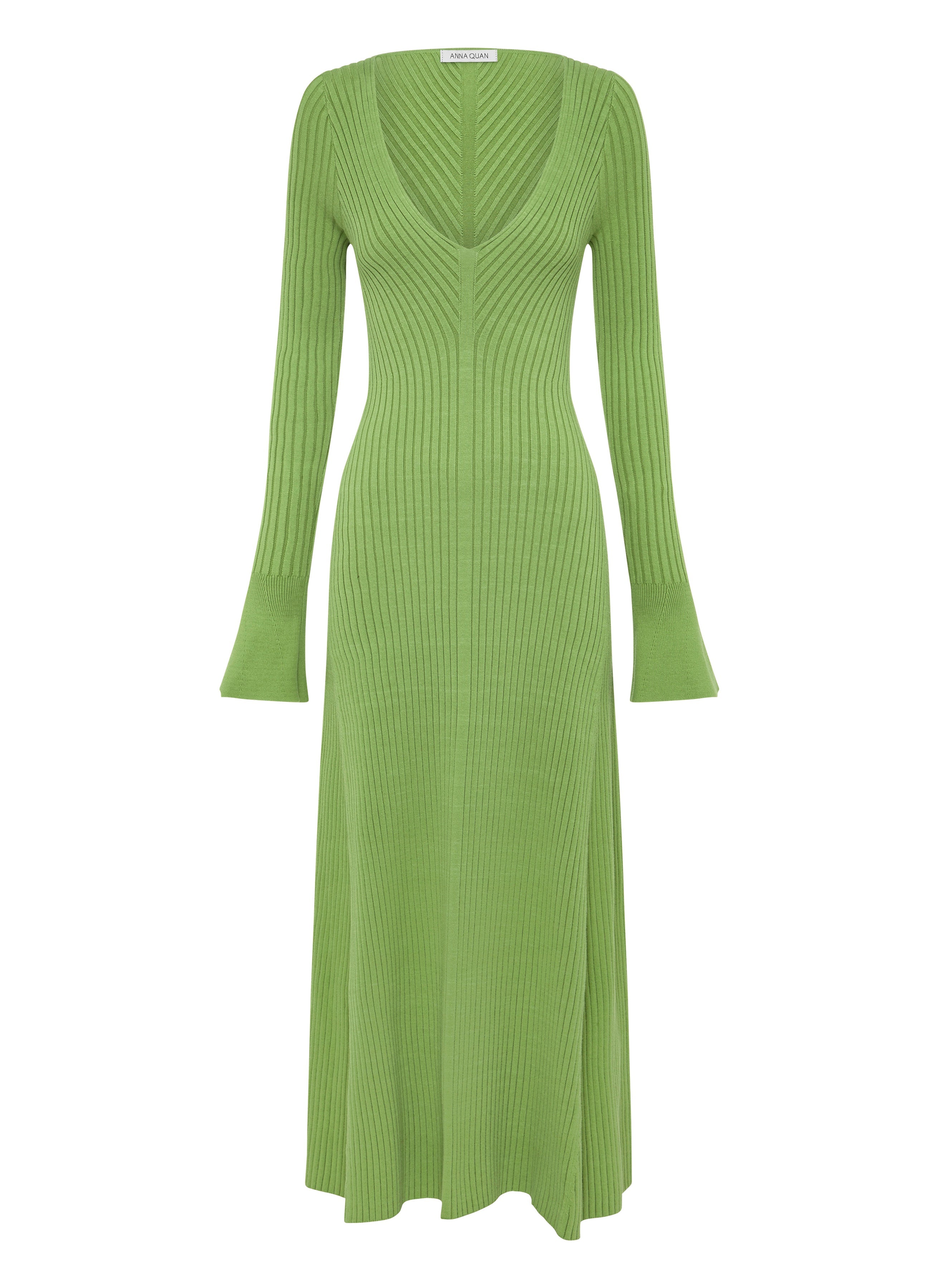 TEAGAN DRESS - MATCHA