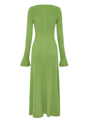 TEAGAN DRESS - MATCHA