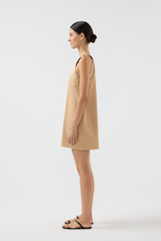 Gia Mini Dress Sand