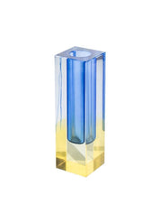 Loane Vase - Blue & Yellow