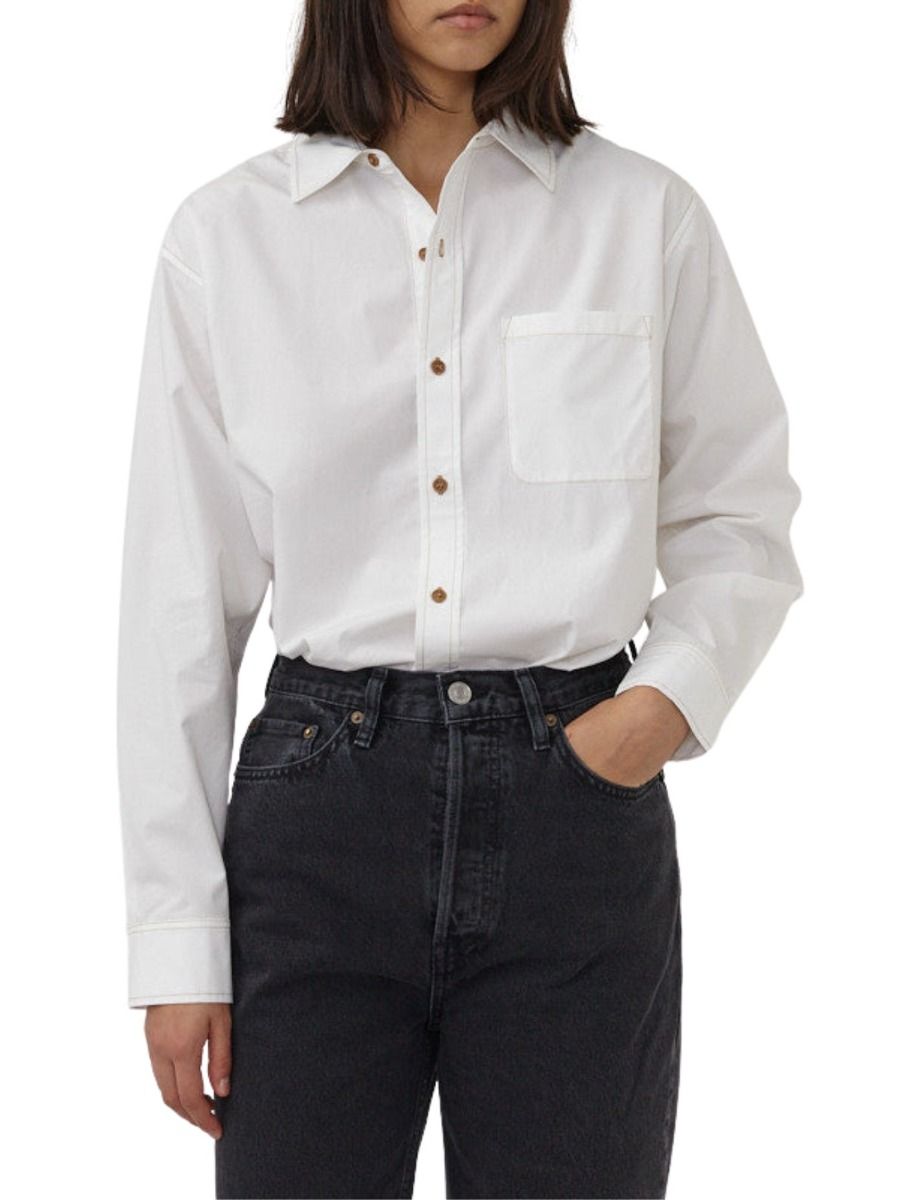 90s Oversized Cotton Shirt