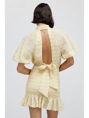 Sophie Mini Dress Sunflower Check
