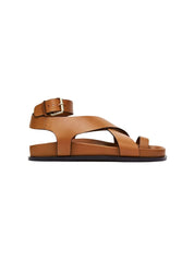 The Jalen Sandal Deep Tan