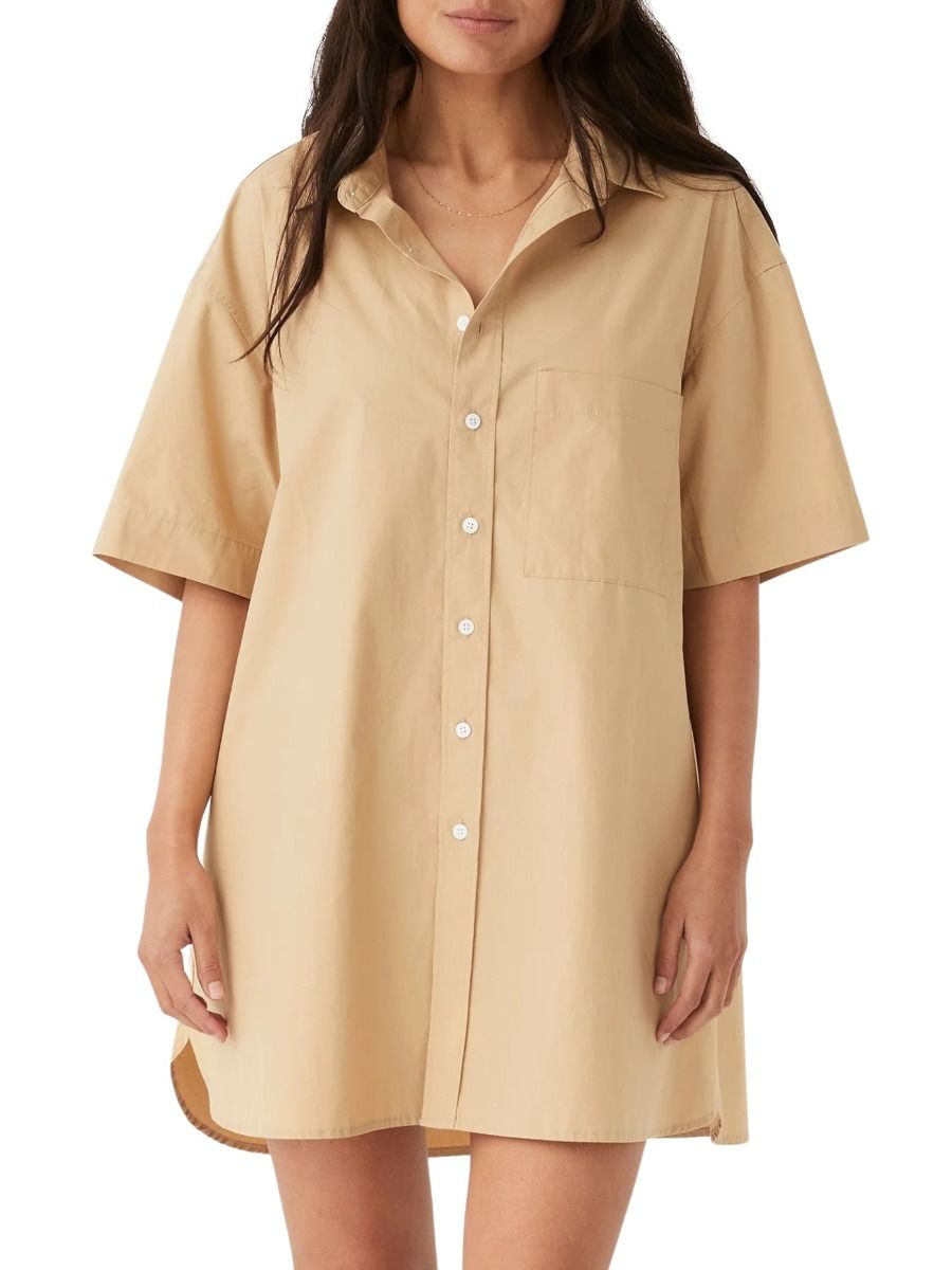 Drew Shirt Dress Honey