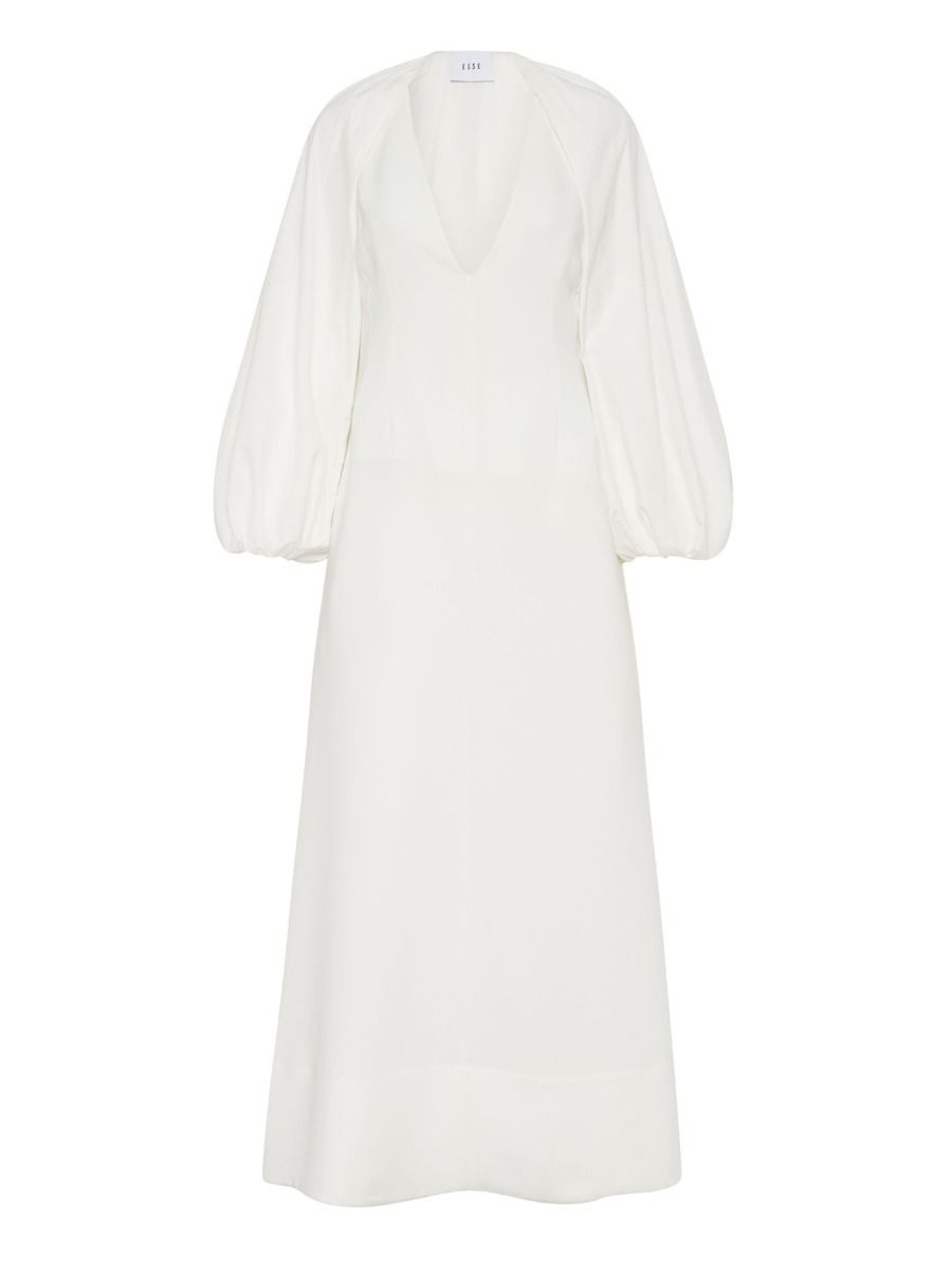 Supine Midi Dress - Ivory