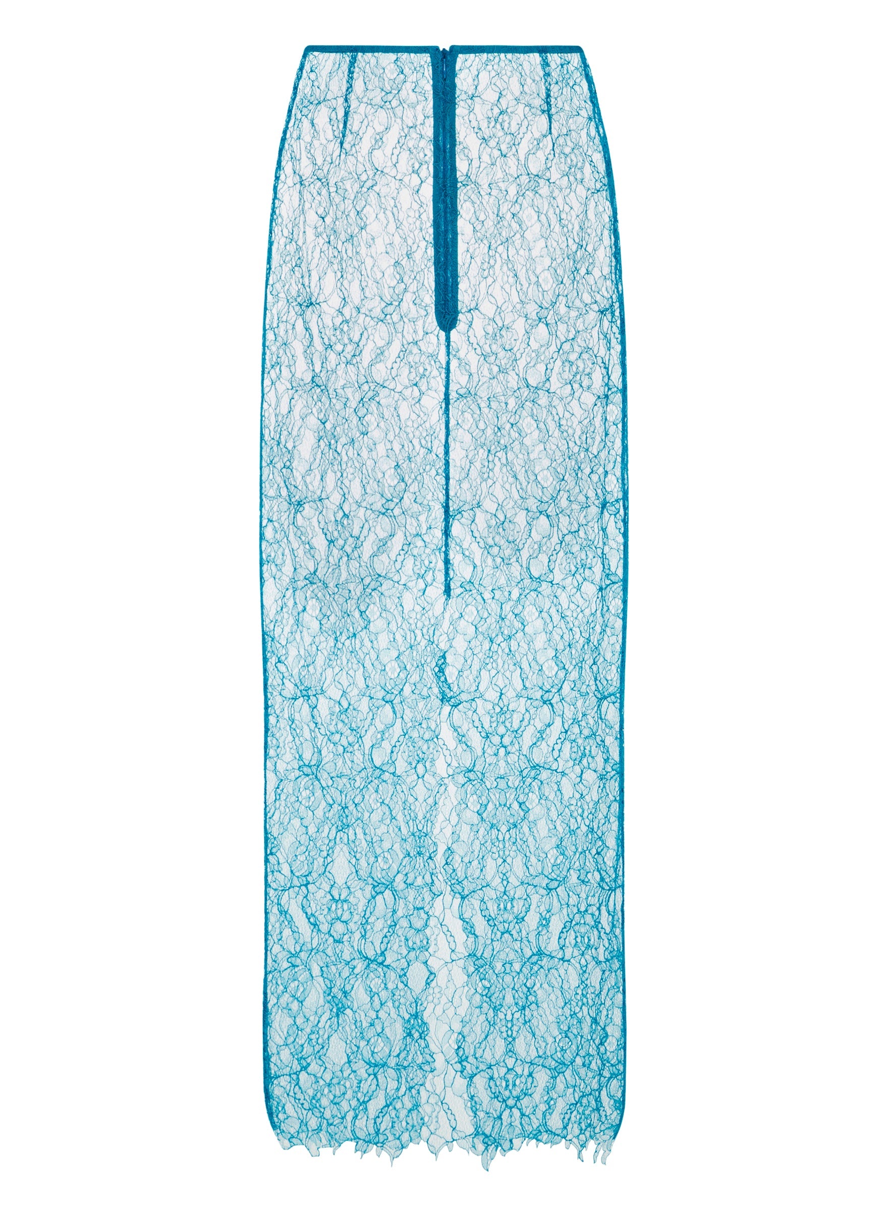 CARMELA SKIRT - TEAL LACE