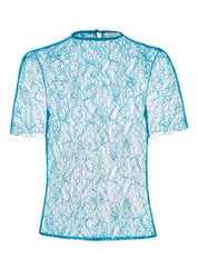 COCO TOP - TEAL LACE