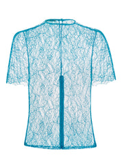 COCO TOP - TEAL LACE