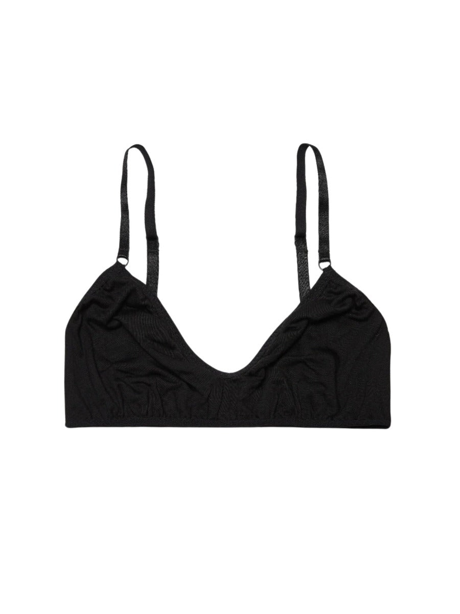 Recline Jersey Bra - Black