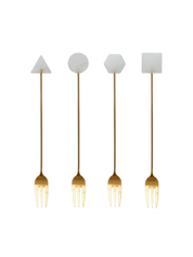 Lina Forks - Pack of 4 White L