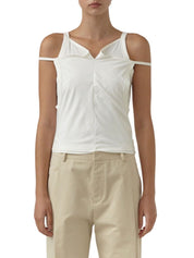 Mirror Layered Tank - White