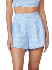 Maxie Shorts Blue Daisy