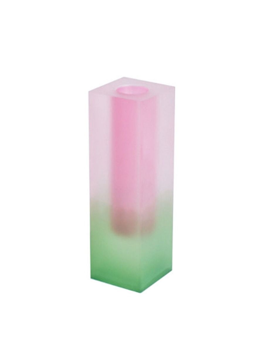 Leane Vase - Pink & Green