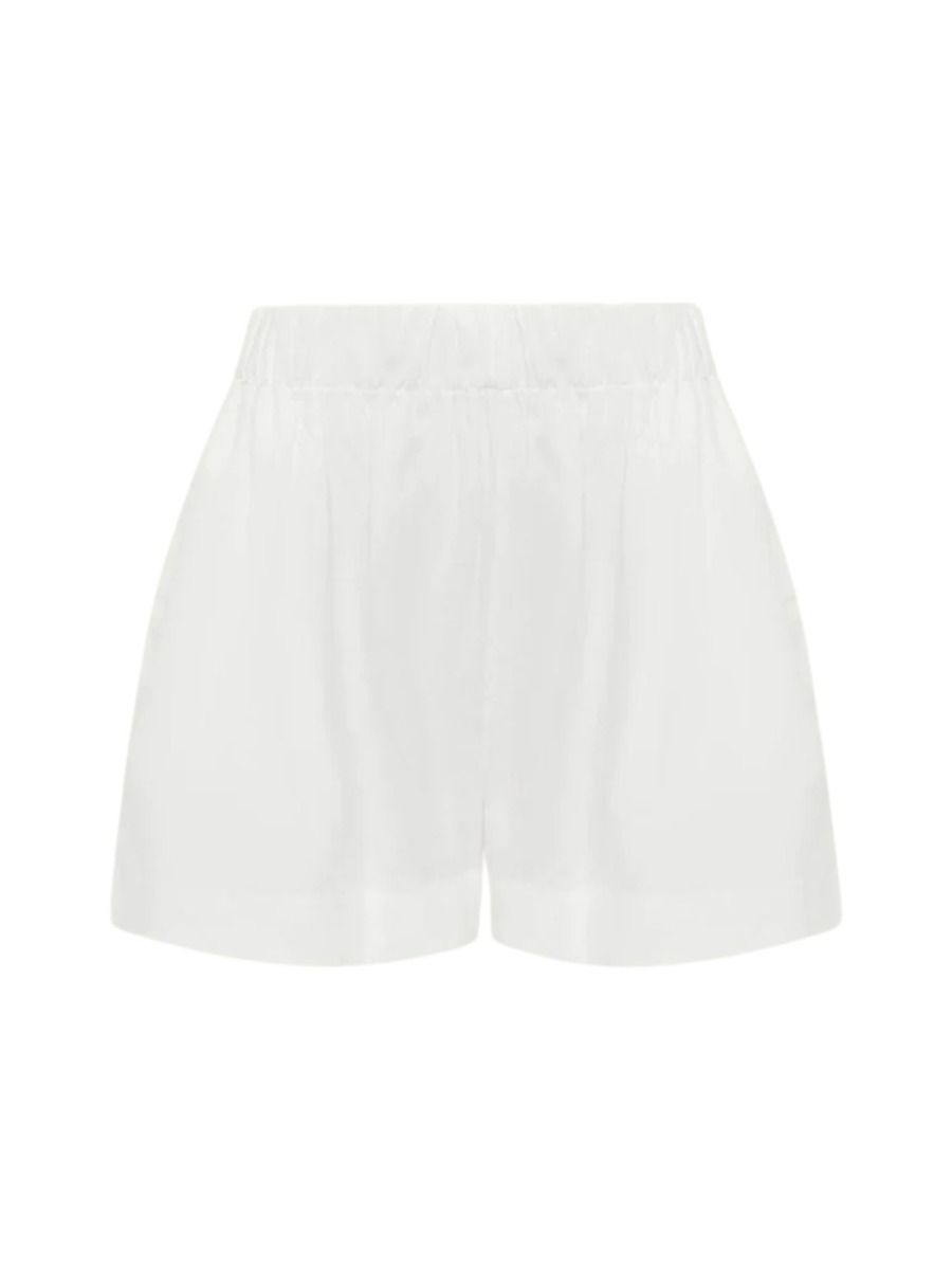 Linen Lounge Short White