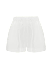 Linen Lounge Short White