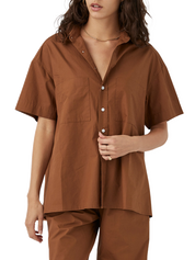 Drew Shirt - Pecan