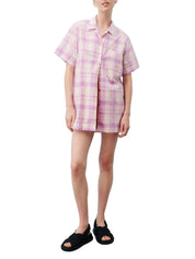 Splash Shirt Dress - Icing Sugar