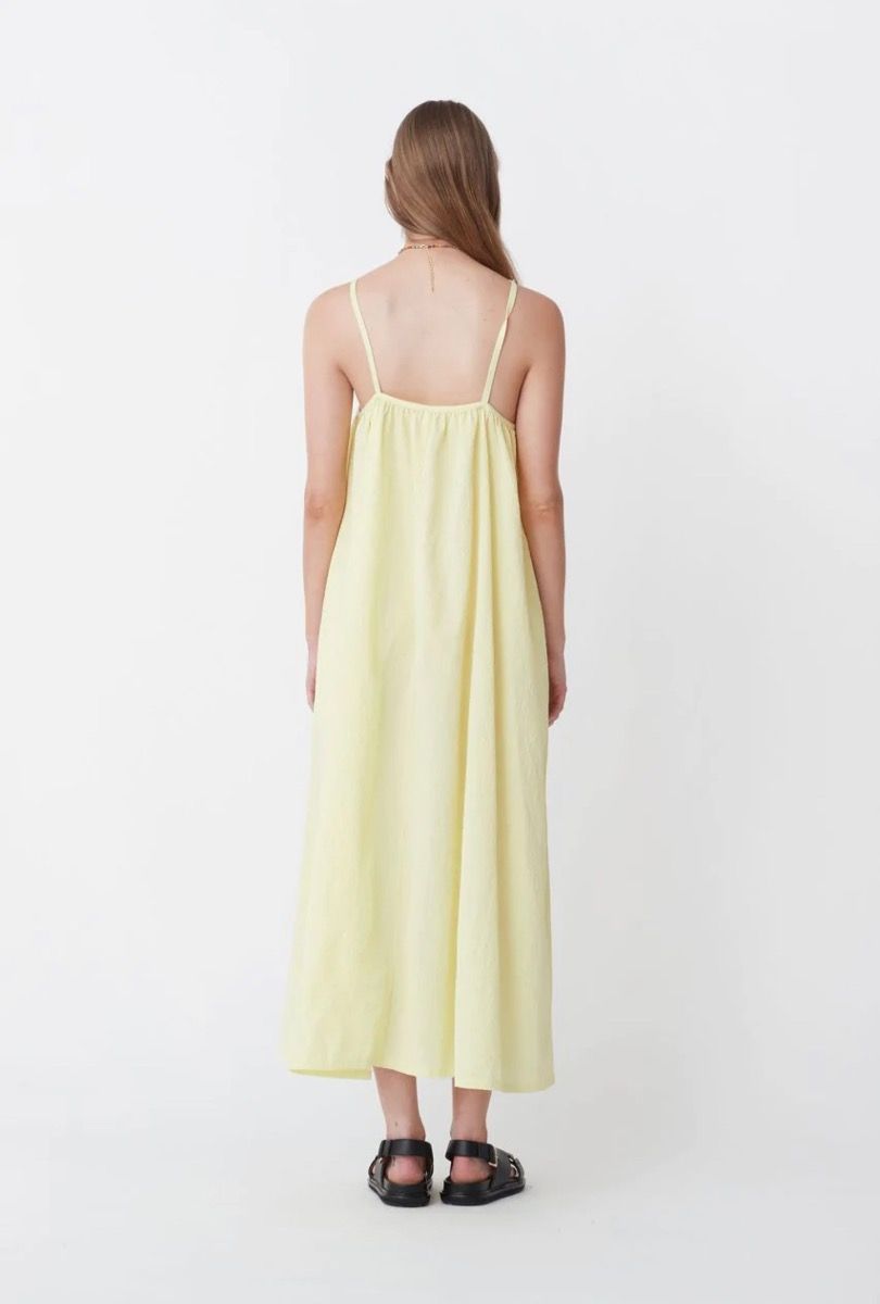 Verity Dress in Yellow