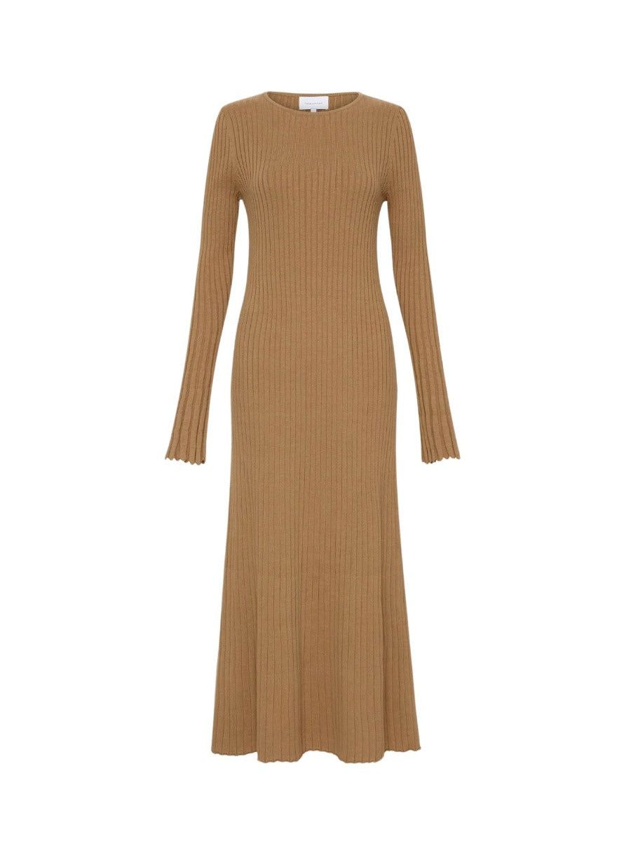 The Cleo Dress Camel