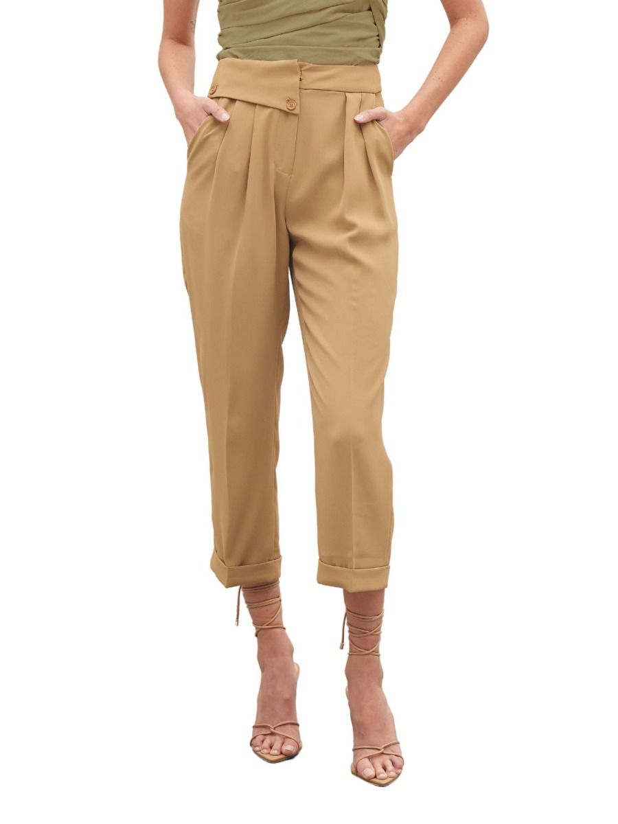 Natasha Trouser Dark Olive