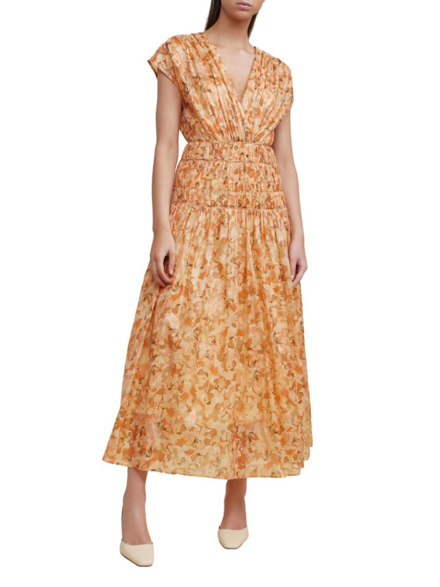 Bicknell Dress Peach Parfait