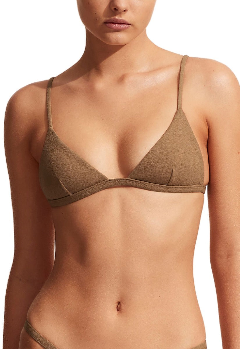 Petite Triangle Top  Cinnamon