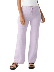 Sierra Organic Knit Pant - Lilac