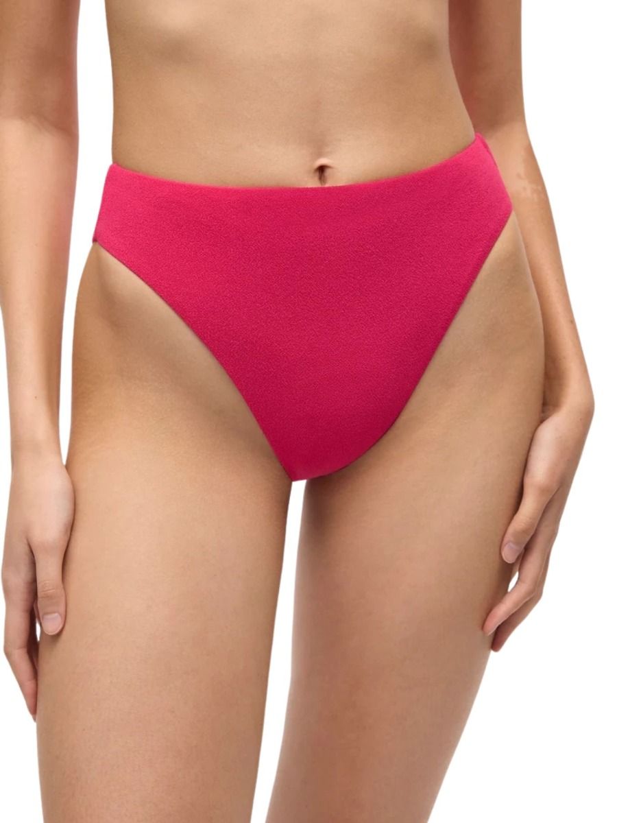 Charlie Mid Waist Bottom | Micro Terry | Pink